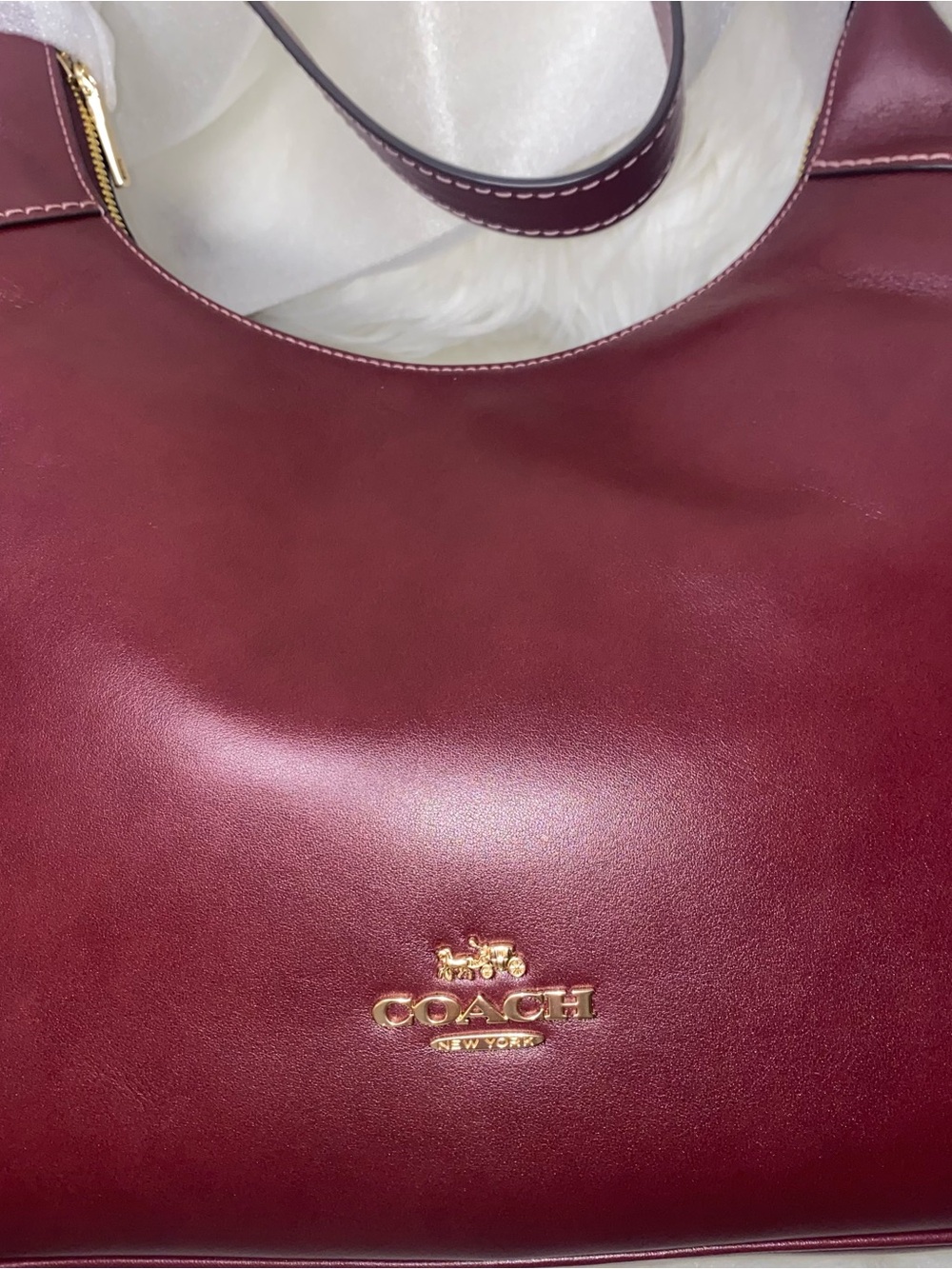 Coach leather purse Ella Shoulder Bag New with original packaging - Picture 2 of 12